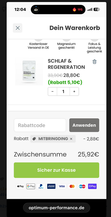 Schlaf & Regeneration Zusatzbild