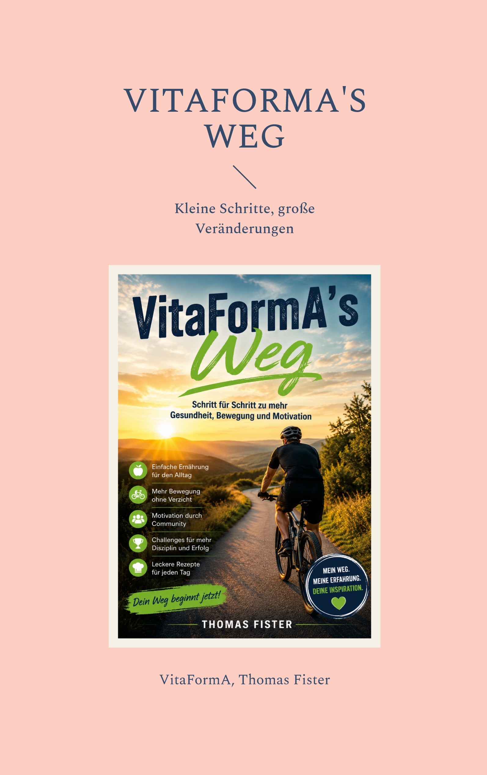 VitaFormA's Weg Buchcover